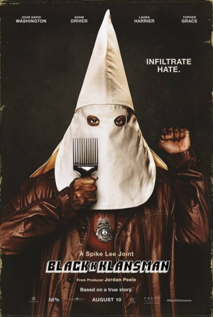 Risultato immagini per blackkklansman film