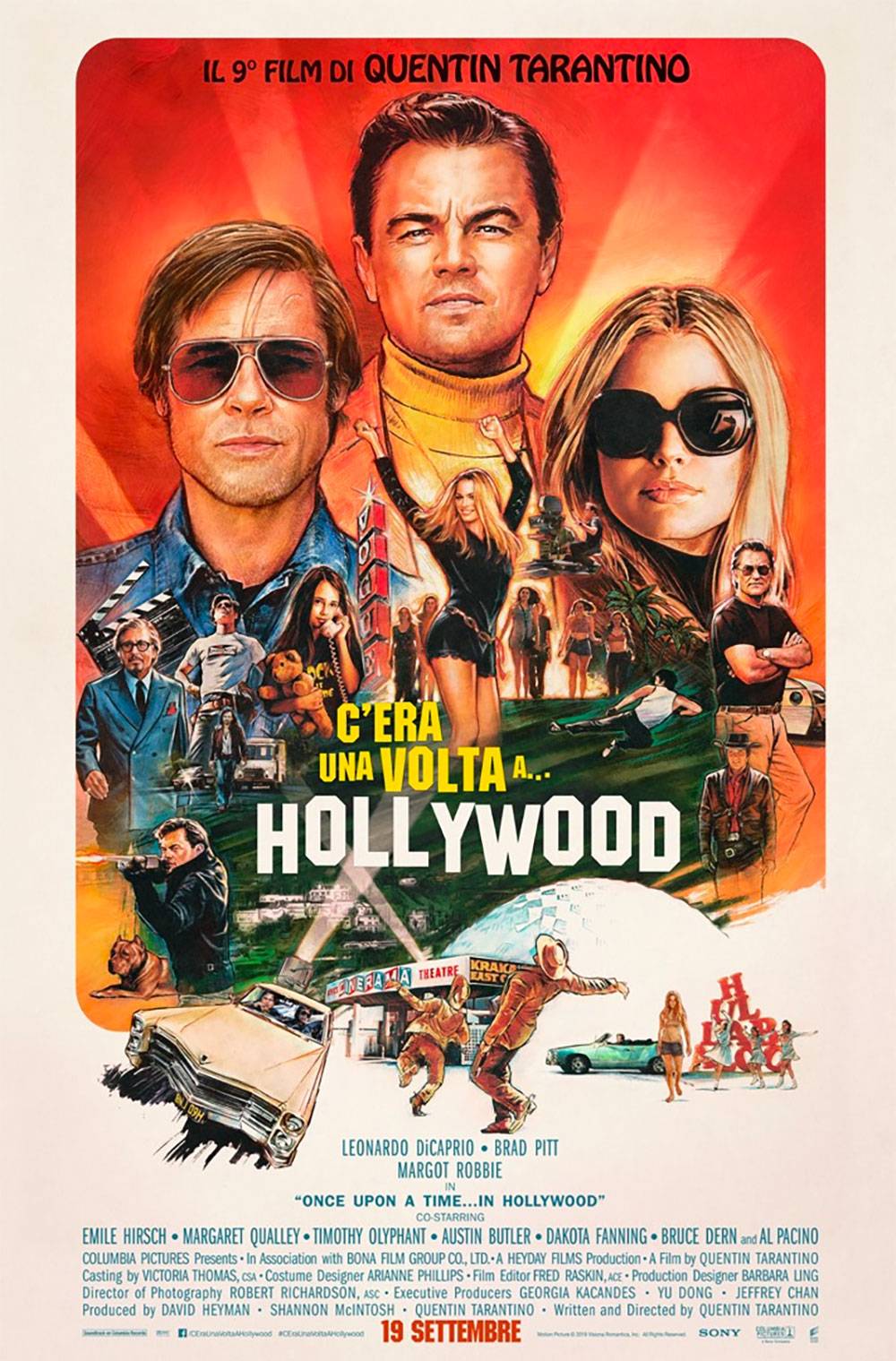 C'era una volta a Hollywood: il poster ufficiale del film!